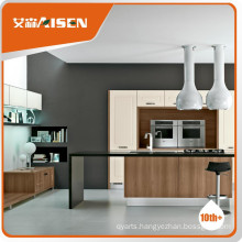 Satisfying service american style pvc kitchen cabinet design